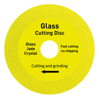 محصول سفارشی دیسک برش شیشه ای پیوسته تیغه اره الماس 4 اینچی