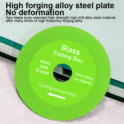 دیسک تیغه برش الماس شیشه ای 4 اینچی 100 میلی متر فوق العاده نازک